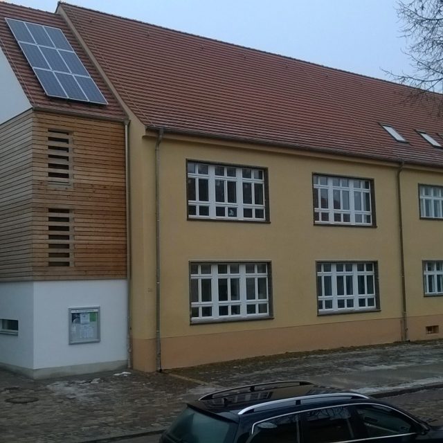 Gemeindehaus Storkow Außenansicht