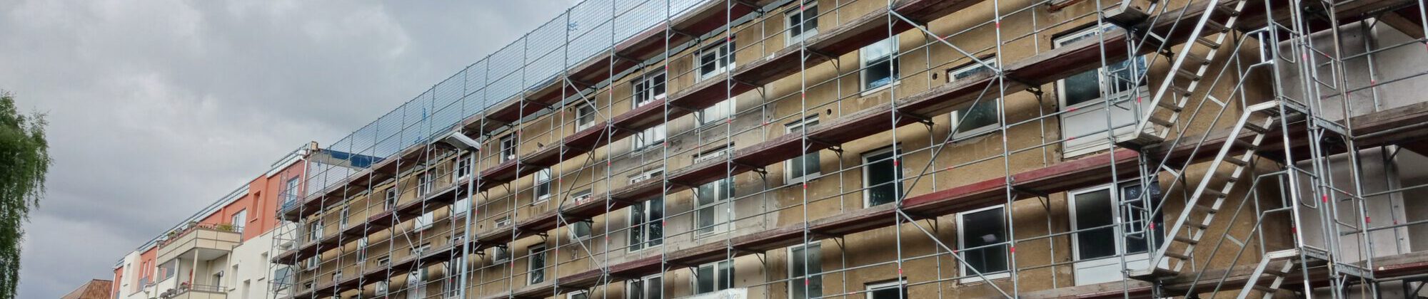 Umbau eines Mehrfamilienhauses