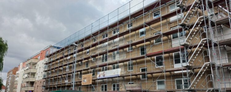 Umbau eines Mehrfamilienhauses