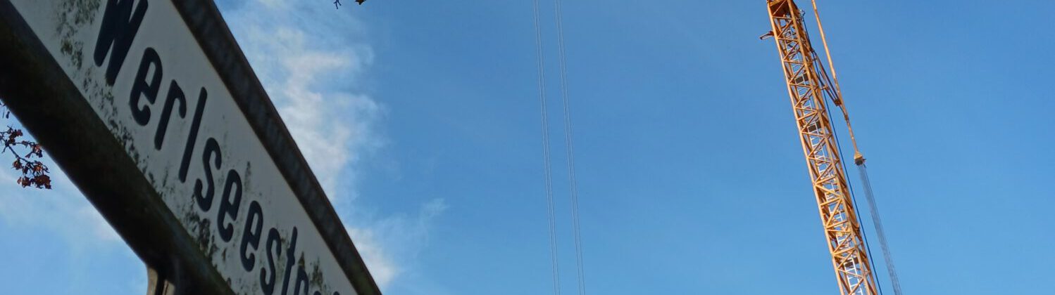 Neubau eines Mehrfamilienhauses mit 17 Wohneinheiten und Gemeinschaftsflächen